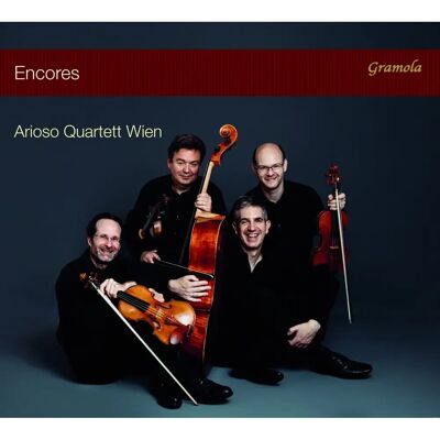 Gramola Arioso Quartet - Encores - Klassisk musik album Gramola Arioso Quartet - Encores - Klassisk musik album