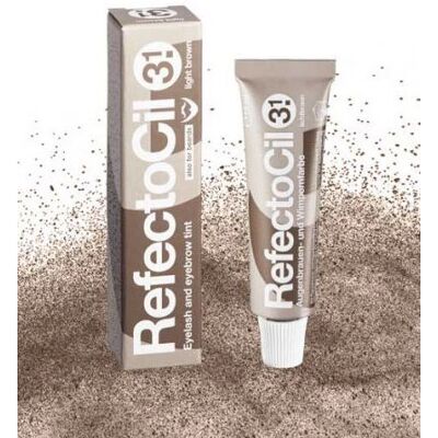 RefectoCil Lysebrun Øjenvippe- og Øjenbrynfarve - 15ml RefectoCil Lysebrun Øjenvippe- og Øjenbrynfarve - 15ml