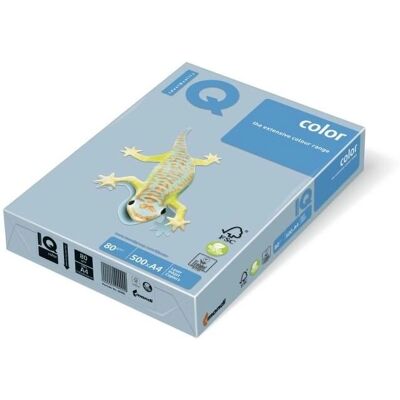 IQ - OBL70 - Pastel Iceblue - A4 - 80g/m2 - Papier kopia IQ - OBL70 - Pastel Iceblue - A4 - 80g/m2 - Papier kopia