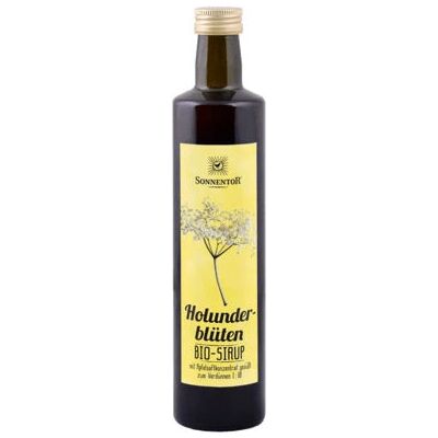 Sonnentor 466081 Organiczny syrop z czarnej bzu - Syrop deserowy Sonnentor 466081 Organiczny syrop z czarnej bzu - Syrop deserowy