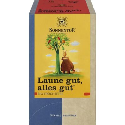 SONNENTOR Dobry Humor - BIO - 18 x 2,5 g - 45 g - Tea SONNENTOR Dobry Humor - BIO - 18 x 2,5 g - 45 g - Tea
