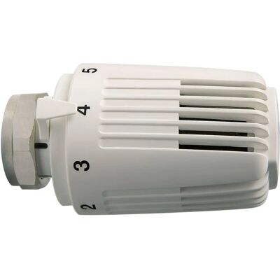 Tête Thermostatique HERZ Standard - 6-28°C, Blanc - Publicité Tête Thermostatique HERZ Standard - 6-28°C, Blanc - Publicité