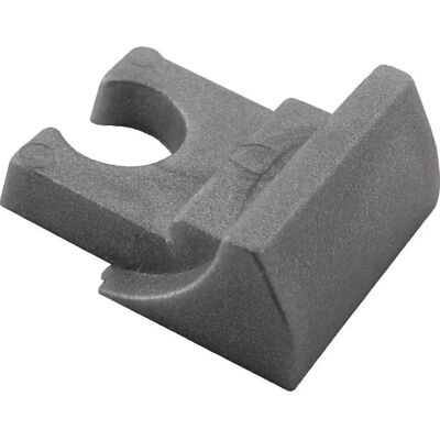 Maco - 43718 - 18 mm - silberfarbig Kunststoff - Endkappe Maco - 43718 - 18 mm - silberfarbig Kunststoff - Endkappe