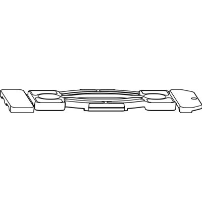 Maco - 356613 - Grau Kunststoff - Fiber-Therm Schnapper - Riegel Maco - 356613 - Grau Kunststoff - Fiber-Therm Schnapper - Riegel