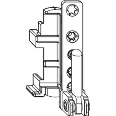 Maco - DT130 - weiss - links - Door hardware Maco - DT130 - weiss - links - Door hardware