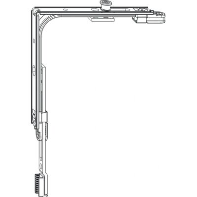 Maco - 209610 - Silber - Stahl verzinkt - Fenster-Beschlag Maco - 209610 - Silber - Stahl verzinkt - Fenster-Beschlag
