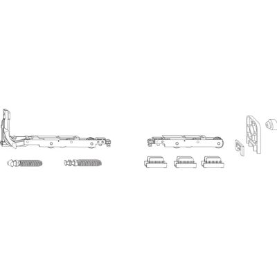 MACO - HS Grundkarton Laufwagen 200 kg - silber - 18x30/18x40 mm - Türbeschläge MACO - HS Grundkarton Laufwagen 200 kg - silber - 18x30/18x40 mm - Türbeschläge