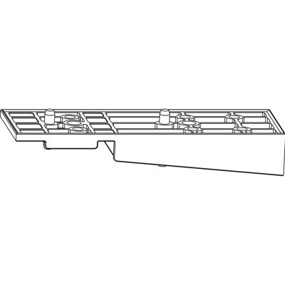 Maco - Fiber-Therm 180/56 - silber - Scharnierplatte Maco - Fiber-Therm 180/56 - silber - Scharnierplatte
