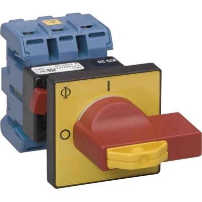 Kraus & Naimer T203/04 Hauptschalter - Not-Aus - 20A - 3-Pol - 5.5kW Kraus & Naimer T203/04 Hauptschalter - Not-Aus - 20A - 3-Pol - 5.5kW