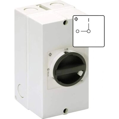 Kraus & Naimer KG10.T103/40.KS51V Wartungsschalter - 20 A, Schwarz Kraus & Naimer KG10.T103/40.KS51V Wartungsschalter - 20 A, Schwarz