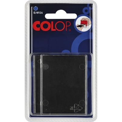Cassette COLOP 4926 - Noir - Forme rectangulaire - Cassette - Publicité Cassette COLOP 4926 - Noir - Forme rectangulaire - Cassette - Publicité