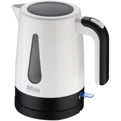 SILVA-HOMELINE KL1025 - Zwart, Wit - Elektrische waterkoker SILVA-HOMELINE KL1025 - Zwart, Wit - Elektrische waterkoker