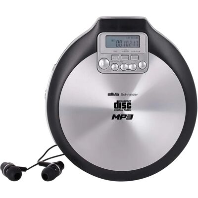 Silva Schneider MCD50 Bärbar CD-spelare - MP3, LCD, Antiskak Silva Schneider MCD50 Bärbar CD-spelare - MP3, LCD, Antiskak