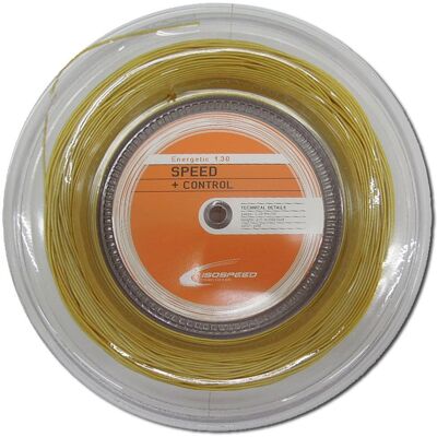 Iso-Speed Energetic Tennissaiten - Natur, 1.30 mm Iso-Speed Energetic Tennissaiten - Natur, 1.30 mm