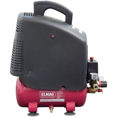 Elmag - Euroair Mini 200/8/6 W - Ölfrei - 1-Zylinder - Kompressor Elmag - Euroair Mini 200/8/6 W - Ölfrei - 1-Zylinder - Kompressor