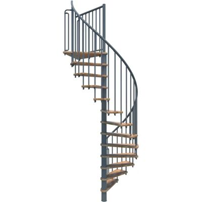 Minka Berlin Spindeltreppe - Platzsparend, Buchenstufen, Hochwertige Lackierung Minka Berlin Spindeltreppe - Platzsparend, Buchenstufen, Hochwertige Lackierung
