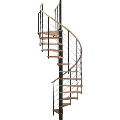 Minka Venezia - Ø120 cm - Buche/Eiche - Spindeltreppe Minka Venezia - Ø120 cm - Buche/Eiche - Spindeltreppe