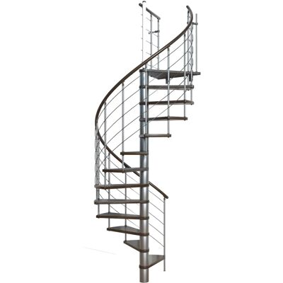Minka Venezia Spindeltreppe - Walnuss - Innenbereich Minka Venezia Spindeltreppe - Walnuss - Innenbereich