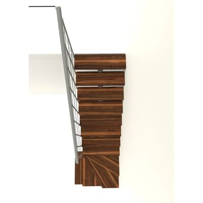 Minka Comfort Top Turn 37 Walnuss Wendeltreppe - Treppe Minka Comfort Top Turn 37 Walnuss Wendeltreppe - Treppe