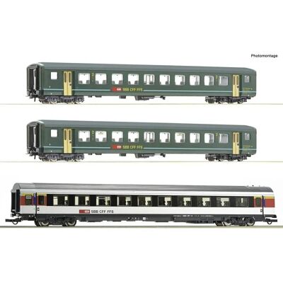Roco Bözberg Interregio H0 Set - Passenger Train Model Roco Bözberg Interregio H0 Set - Passenger Train Model