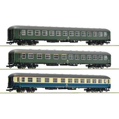 Roco 6200053 H0 Treinset Oceanblauw Beige - Hispania Express Roco 6200053 H0 Treinset Oceanblauw Beige - Hispania Express