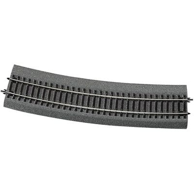 Roco Gebogen Spoor 15° met Ballast - Modelspoorbaan Roco Gebogen Spoor 15° met Ballast - Modelspoorbaan