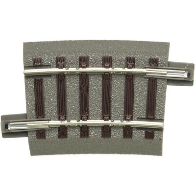 Roco R2 Gleisstück - Kompatibel mit H0 - Flexibler Anschluss - 6 gebogene R2 Gleise Roco R2 Gleisstück - Kompatibel mit H0 - Flexibler Anschluss - 6 gebogene R2 Gleise