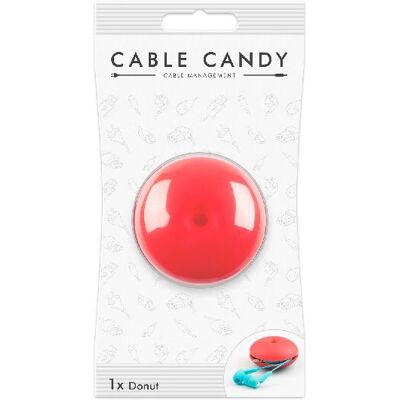 CABLE CANDY Donut Rose Organisateur de câbles - Type de câble - Publicité CABLE CANDY Donut Rose Organisateur de câbles - Type de câble - Publicité