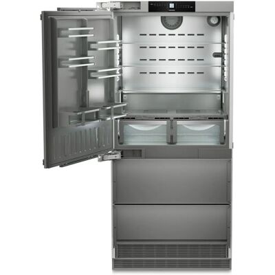 Liebherr ECBNe 8871 - Argent - Frigo Congélateur - Publicité Liebherr ECBNe 8871 - Argent - Frigo Congélateur - Publicité