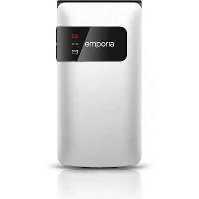 Emporia FLIPbasic - 2.2" Argent - 89g - Flip Basic - Téléphone portable - Publicité Emporia FLIPbasic - 2.2" Argent - 89g - Flip Basic - Téléphone portable - Publicité