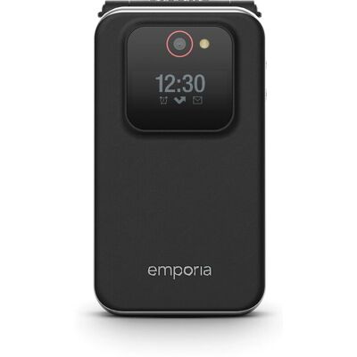 Emporia JOY Téléphone d'entrée de gamme noir 2,8 pouces - Publicité Emporia JOY Téléphone d'entrée de gamme noir 2,8 pouces - Publicité