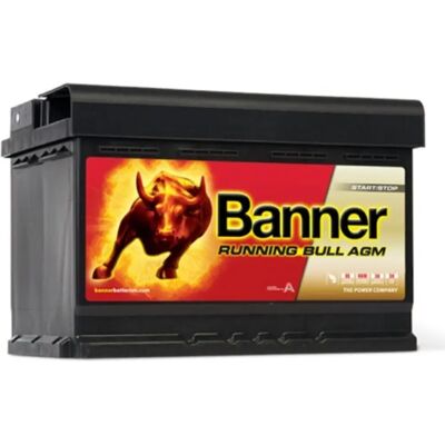Batterie Banner Running Bull AGM 12V 70Ah - Publicité Batterie Banner Running Bull AGM 12V 70Ah - Publicité