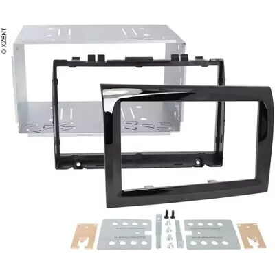 Xzent Premium Radio Bezel - Svart - Bilradio Innfatning Xzent Premium Radio Bezel - Svart - Bilradio Innfatning