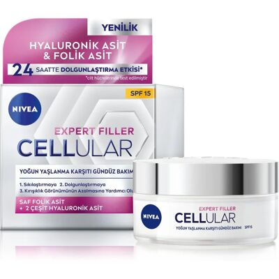 Nivea Hyaluron Cellular Filler Tagescreme SPF 15 Nivea Hyaluron Cellular Filler Tagescreme SPF 15