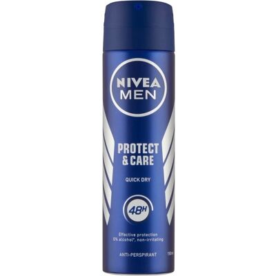 Nivea Men Protect & Care αντιιδρωτικό σε σπρέι για άνδρες 150 ml Nivea Men Protect & Care αντιιδρωτικό σε σπρέι για άνδρες 150 ml