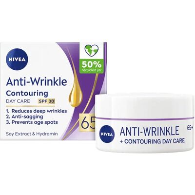 NIVEA Crème de Jour Anti-Ride et Contour SPF 30 - Crème Visage - Publicité NIVEA Crème de Jour Anti-Ride et Contour SPF 30 - Crème Visage - Publicité