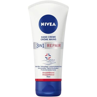 Nivea 3in1 Repair Hand Cream - Handcreme Nivea 3in1 Repair Hand Cream - Handcreme
