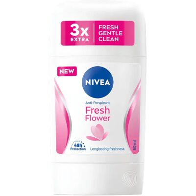 Nivea - Fresh Flower Antiperspirant - Long-lasting protection for women Nivea - Fresh Flower Antiperspirant - Long-lasting protection for women