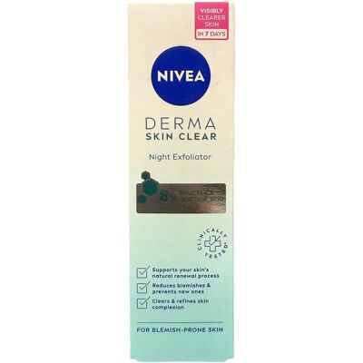 Nivea Derma Skin Clear Νυχτερινό Απολέπιση - Για Γυναίκες Nivea Derma Skin Clear Νυχτερινό Απολέπιση - Για Γυναίκες