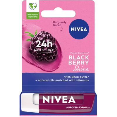 Nivea Blackberry Shine Lippenstift - Lippenstift Nivea Blackberry Shine Lippenstift - Lippenstift