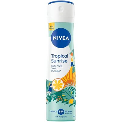 Nivea Exotic Feeling Anti-Perspirant Spray - 150ml Nivea Exotic Feeling Anti-Perspirant Spray - 150ml