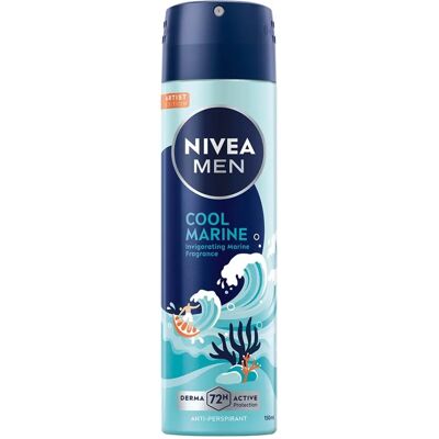 Nivea Ultra Charge Anti-perspirant - Men 150ml - Long-lasting freshness Nivea Ultra Charge Anti-perspirant - Men 150ml - Long-lasting freshness