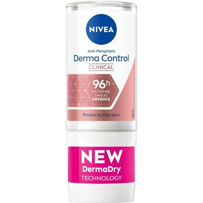 Nivea Derma Dry Control Antiperspirant - Protection de la peau - Publicité Nivea Derma Dry Control Antiperspirant - Protection de la peau - Publicité