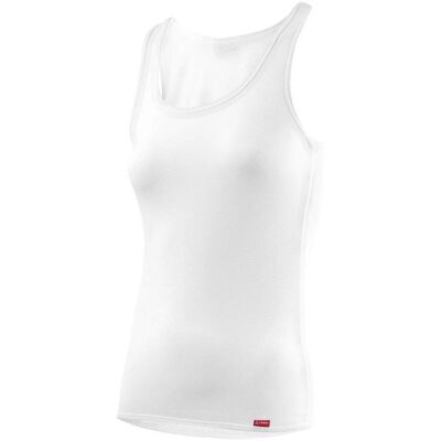 Löffler Weiß Transtex Light ärmloses Basisschirt - Sportswear Löffler Weiß Transtex Light ärmloses Basisschirt - Sportswear