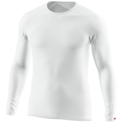 LÖFFLER White Model 23114 - Long Sleeve Shirt LÖFFLER White Model 23114 - Long Sleeve Shirt