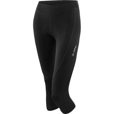 Löffler Schwarze Bike Tights - Damen Radleggings Löffler Schwarze Bike Tights - Damen Radleggings