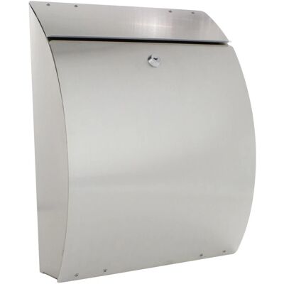Buzón Rottner T03956 de Acero Inoxidable - Resistente a la Intemperie, Cerradura de Cilindro Buzón Rottner T03956 de Acero Inoxidable - Resistente a la Intemperie, Cerradura de Cilindro