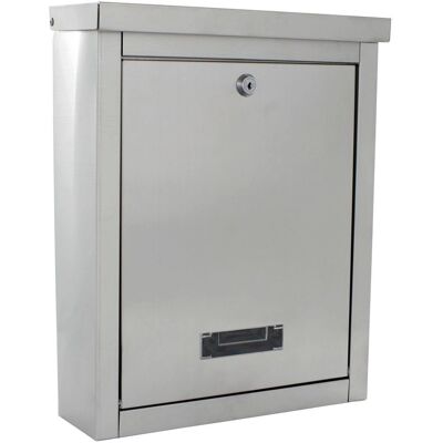 Rottner T05068 Stainless Steel Wall-Mounted Mailbox Rottner T05068 Stainless Steel Wall-Mounted Mailbox