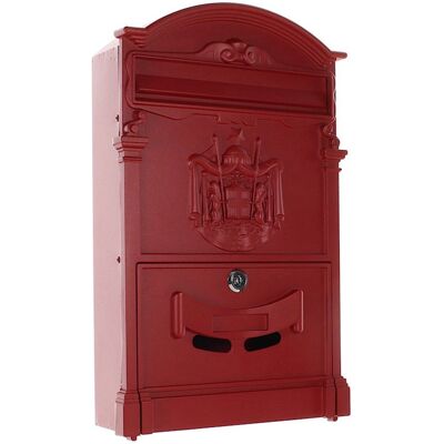 Rottner - TRESOR - Rouge - mailbox - Publicité Rottner - TRESOR - Rouge - mailbox - Publicité