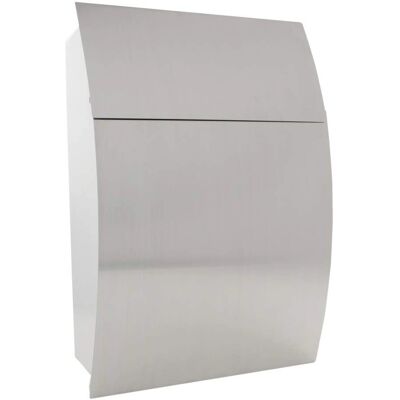 Rottner Tresor Harrow Edelstahl Briefkasten - Wandmontage, Große Kapazität Rottner Tresor Harrow Edelstahl Briefkasten - Wandmontage, Große Kapazität